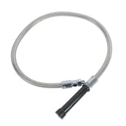 BK RESOURCES Pre-Rinse Hose, 72" Stainless Spray Hose, Includes Universal Adapter BKH-72-G